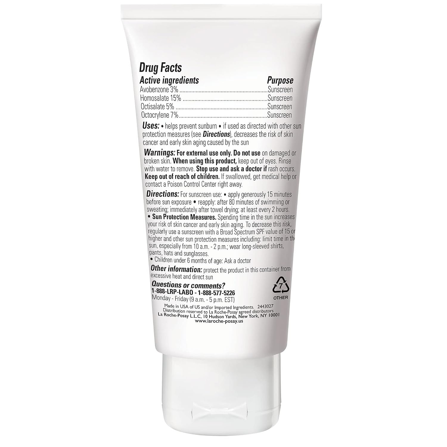 image:imageLa RochePosay Anthelios Clear Skin Dry Touch Sunscreen for Face SPF 6017 Fl Oz Pack of 1