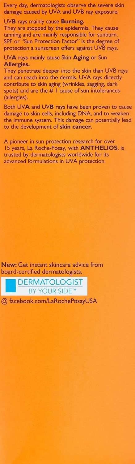 image:imageLa RochePosay Anthelios MeltIn Milk Sunscreen for Face amp Body SPF 605 Fl Oz Pack of 1