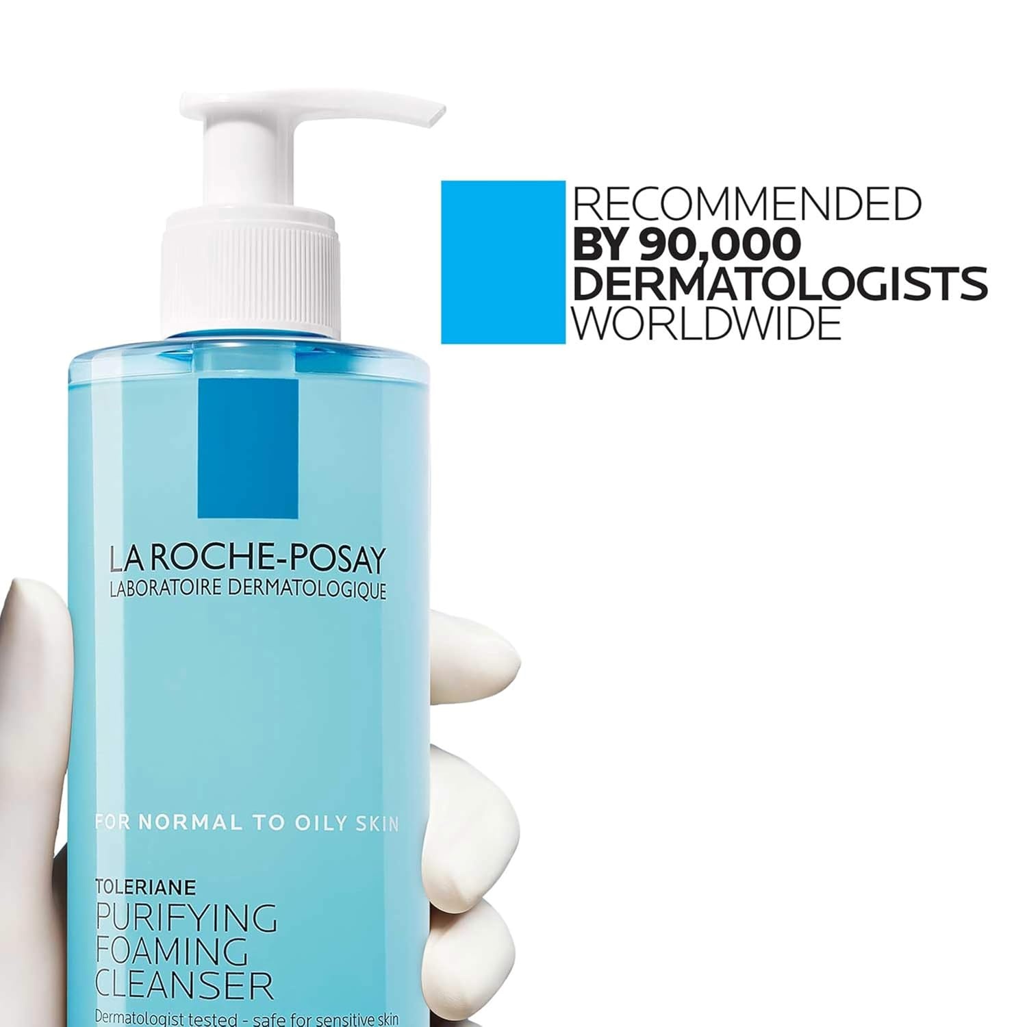 image:imageLa RochePosay Toleriane Purifying Foaming Facial Cleanser with Niacinamide1352 Fl Oz Pack of 2