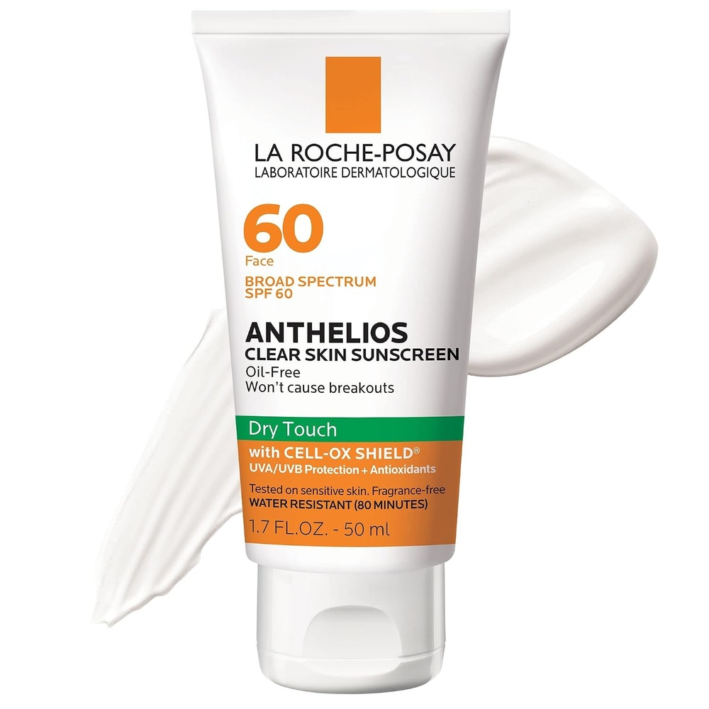 image:imageLa RochePosay Anthelios Clear Skin Dry Touch Sunscreen for Face SPF 6017 Fl Oz Pack of 1