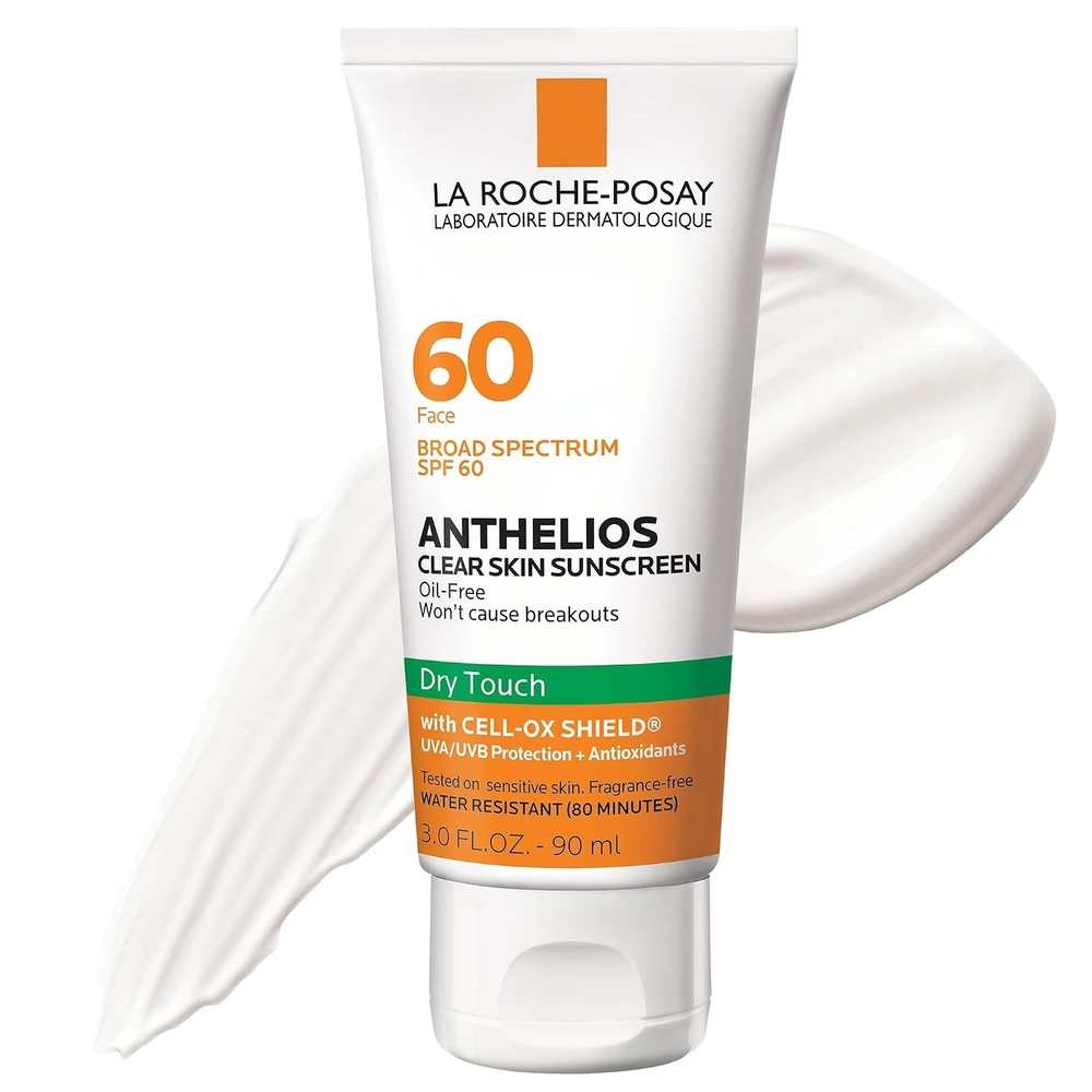 image:imageLa RochePosay Anthelios Clear Skin Dry Touch Sunscreen for Face SPF 603 Fl Oz Pack of 1