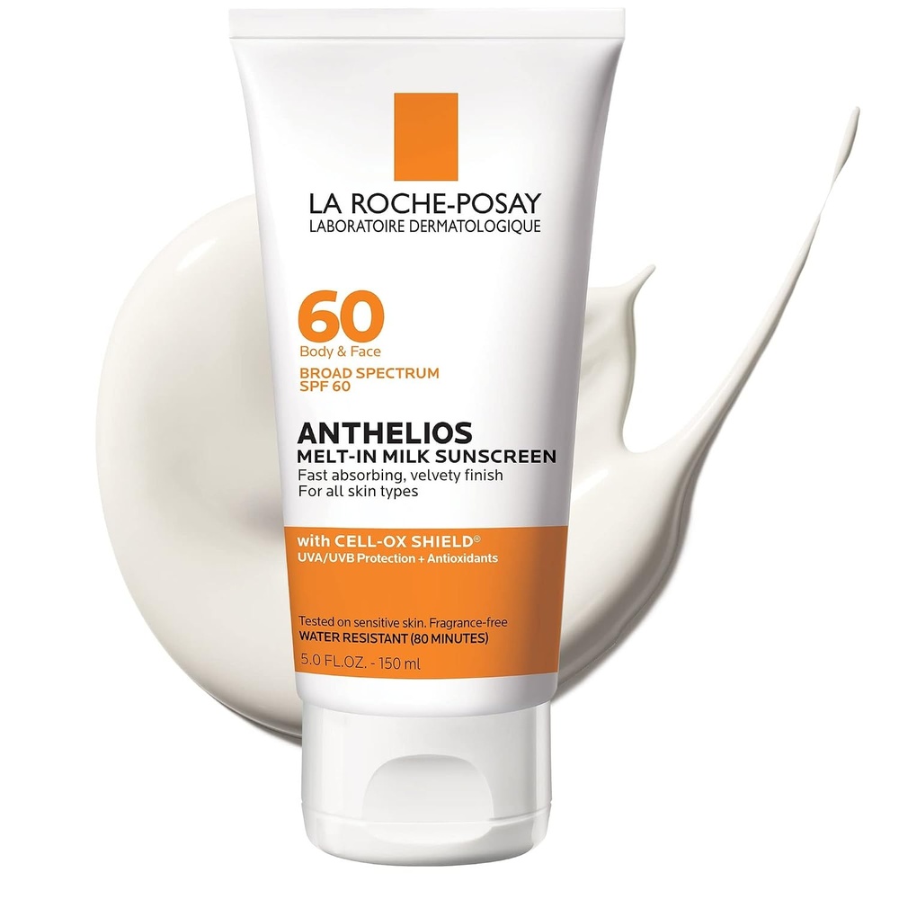 image:imageLa RochePosay Anthelios MeltIn Milk Sunscreen for Face amp Body SPF 605 Fl Oz Pack of 1