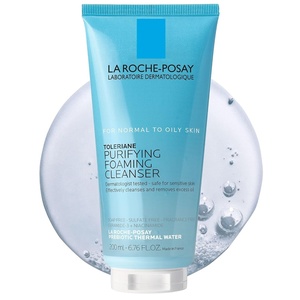La Roche-Posay Toleriane Purifying Foaming Facial Cleanser with Niacinamide(6.76 Fl Oz (Pack of 1))