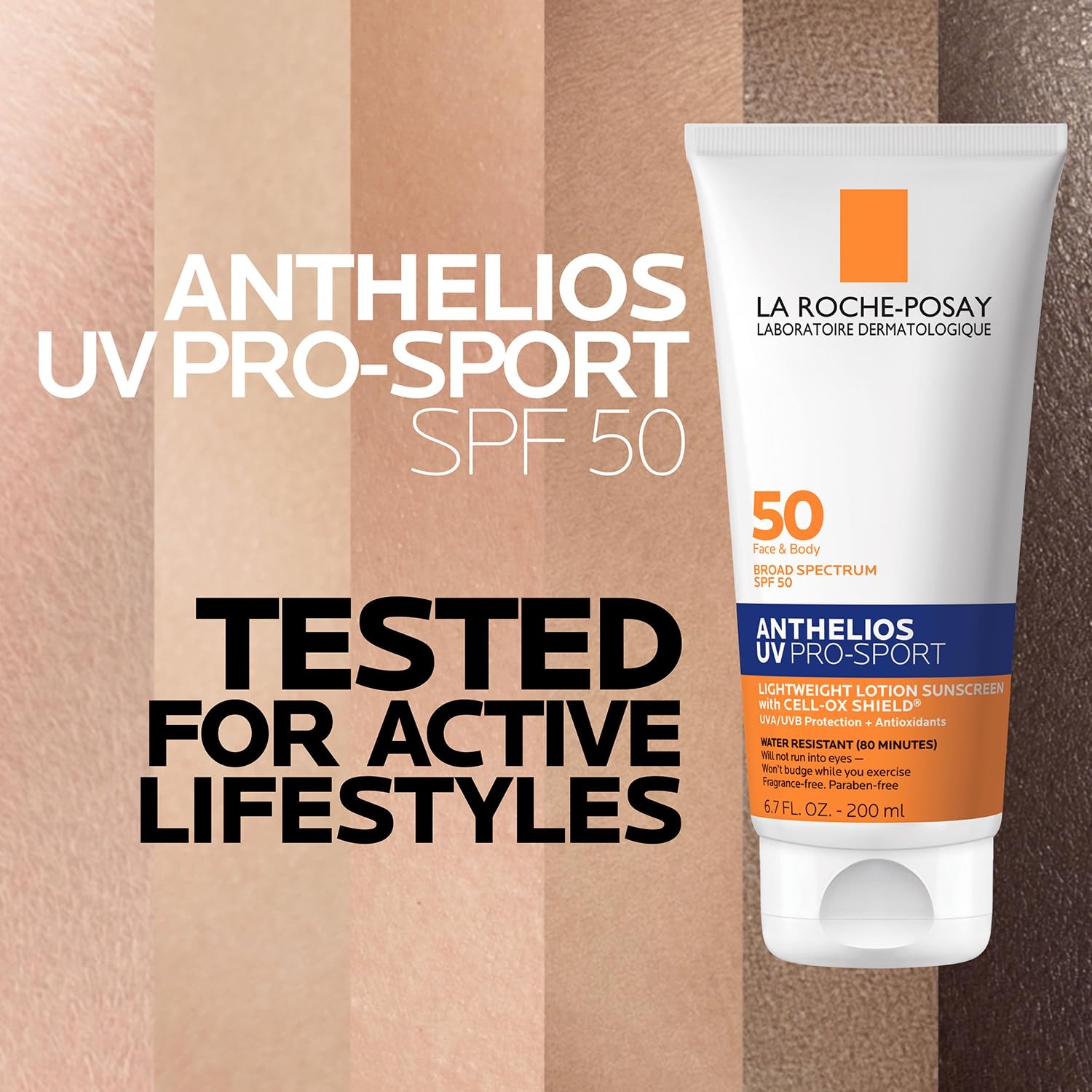 image:imageLa RochePosay Anthelios UV ProSport SPF Face amp Body Sunscreen676 Fl Oz Pack of 1