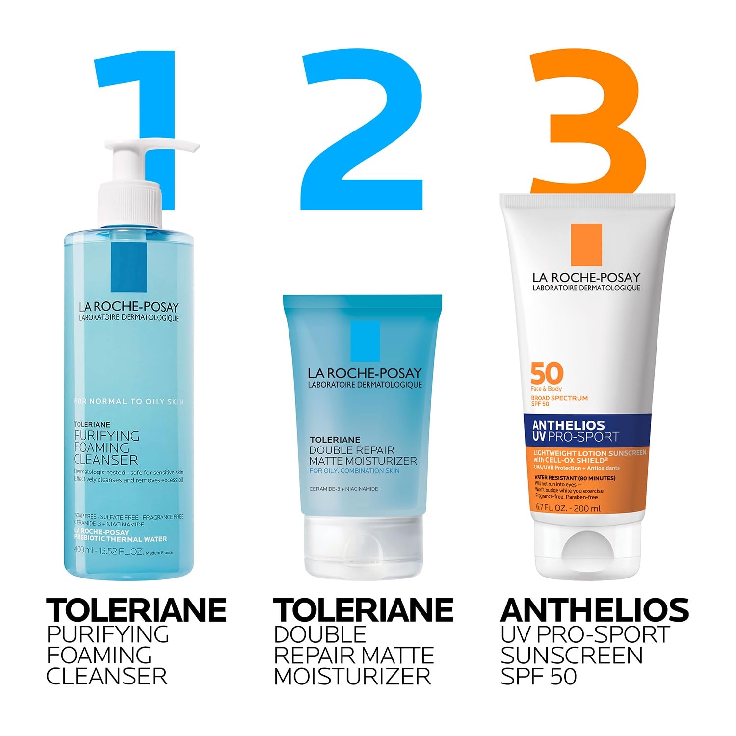 image:imageLa RochePosay Anthelios UV ProSport SPF Face amp Body Sunscreen676 Fl Oz Pack of 2