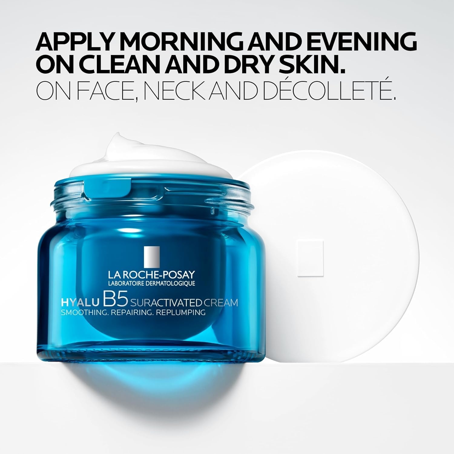 image:imageLa RochePosay Hyalu B5 Suractivated Hyaluronic Acid AntiAging Face Cream169 FL OZ JAR