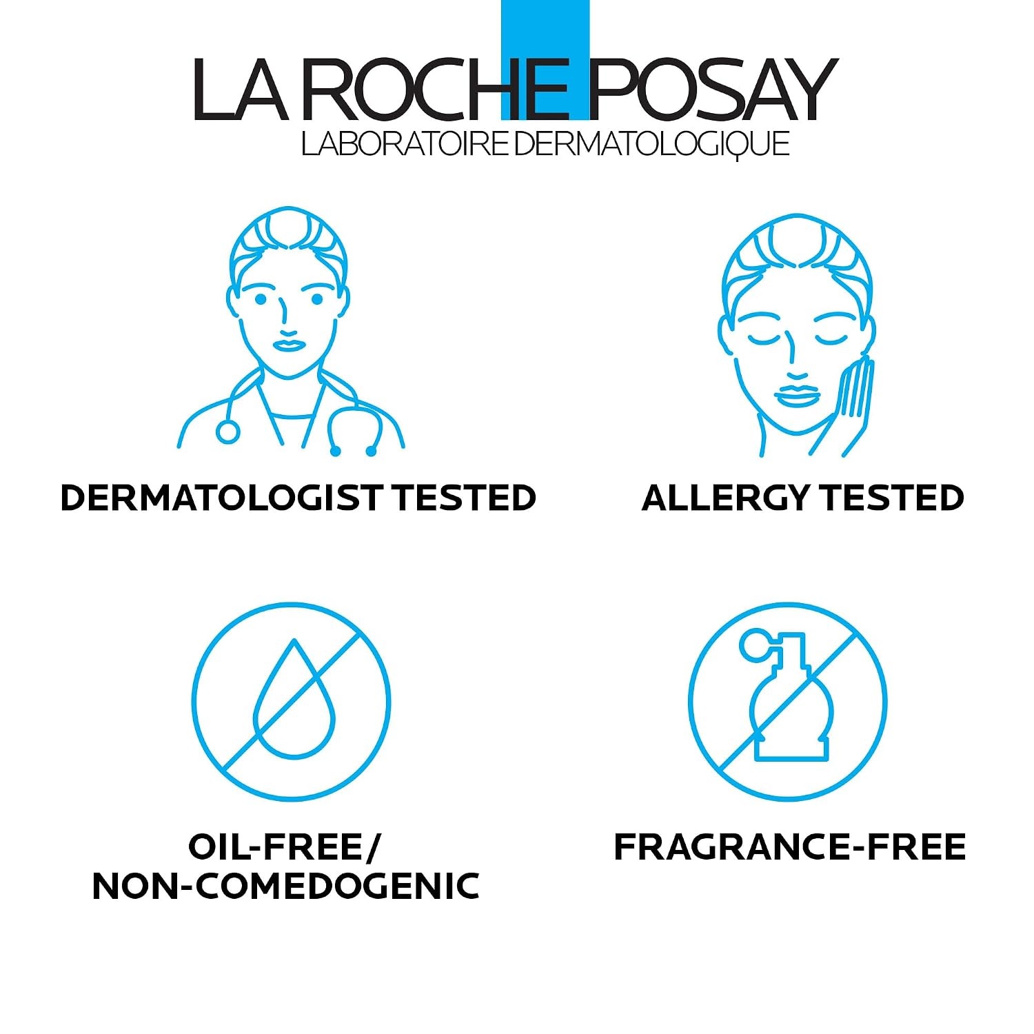 image:imageLa RochePosay Toleriane Skin Care Set Face Moisturizer amp Face Wash254 Fl Oz Pack of 2