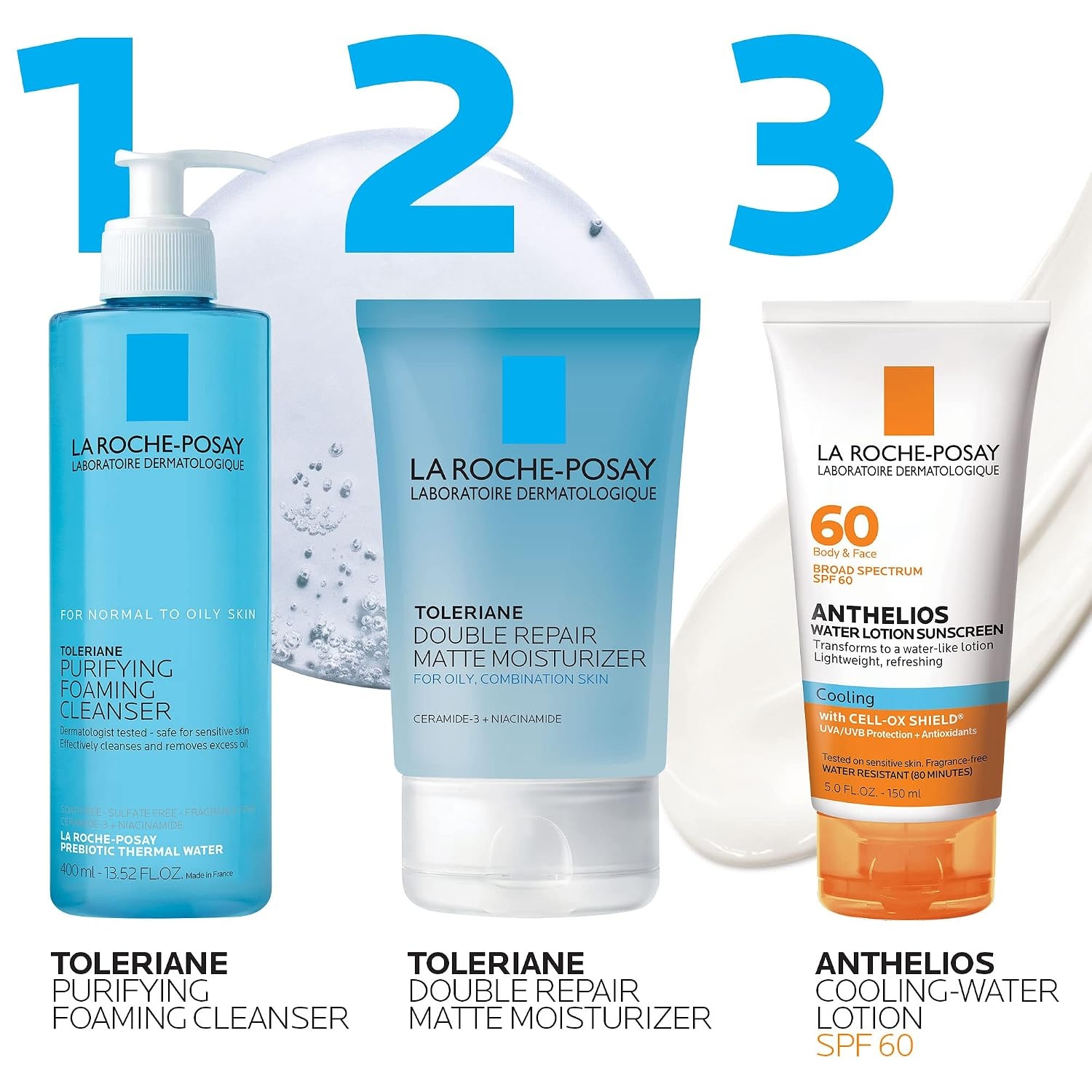 image:imageLa RochePosay Anthelios Cooling Water Lotion Face amp Body Sunscreen SPF 60SPF 60