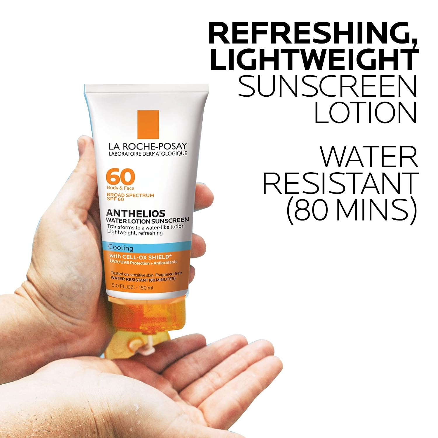 image:imageLa RochePosay Anthelios Cooling Water Lotion Face amp Body Sunscreen SPF 60SPF 60