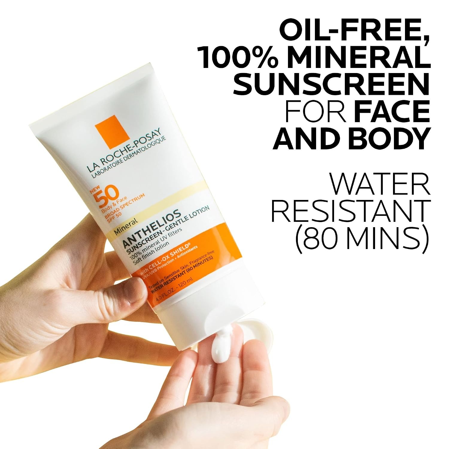 image:imageLa RochePosay Anthelios Mineral Sunscreen SPF 50 Gentle LotionSPF 50