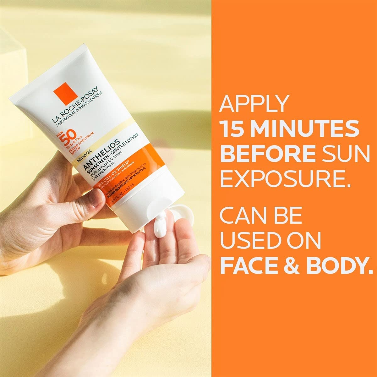 image:imageLa RochePosay Anthelios Mineral Sunscreen SPF 50 Gentle LotionSPF 50