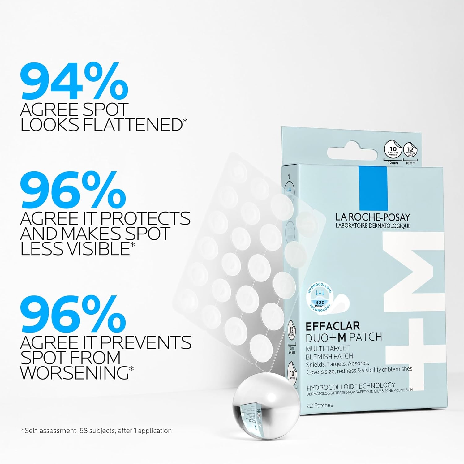 image:imageLa RochePosay Effaclar Hydrocolloid Pimple Patches 22 Count