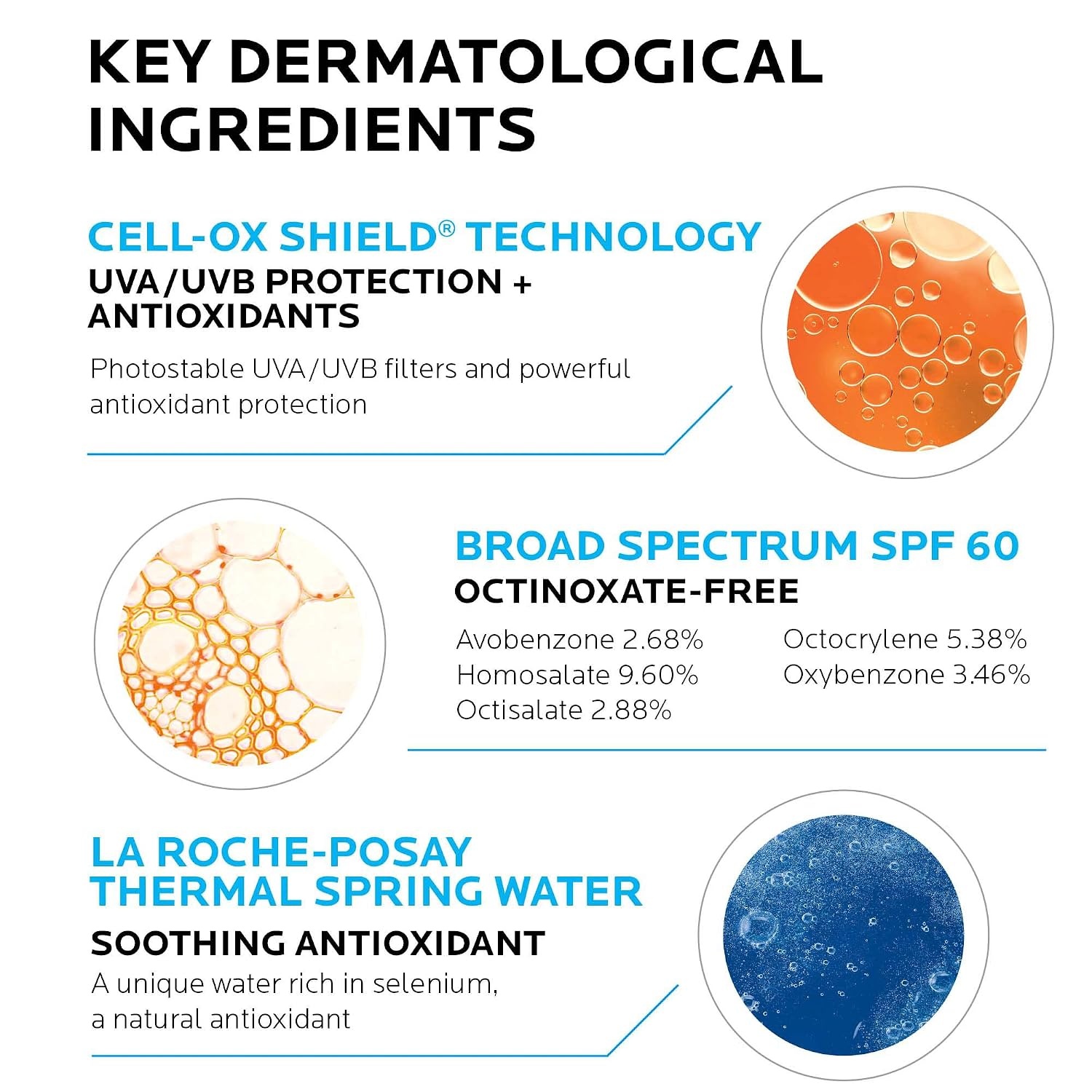 image:imageLa RochePosay Anthelios UltraLight Sunscreen Spray Lotion SPF 60 Spray Sunscreen For Face amp Body Broad Spectrum SPF Antioxidants Oil Free Alcohol Free Water Resistant 80 Min 5 Fl Oz