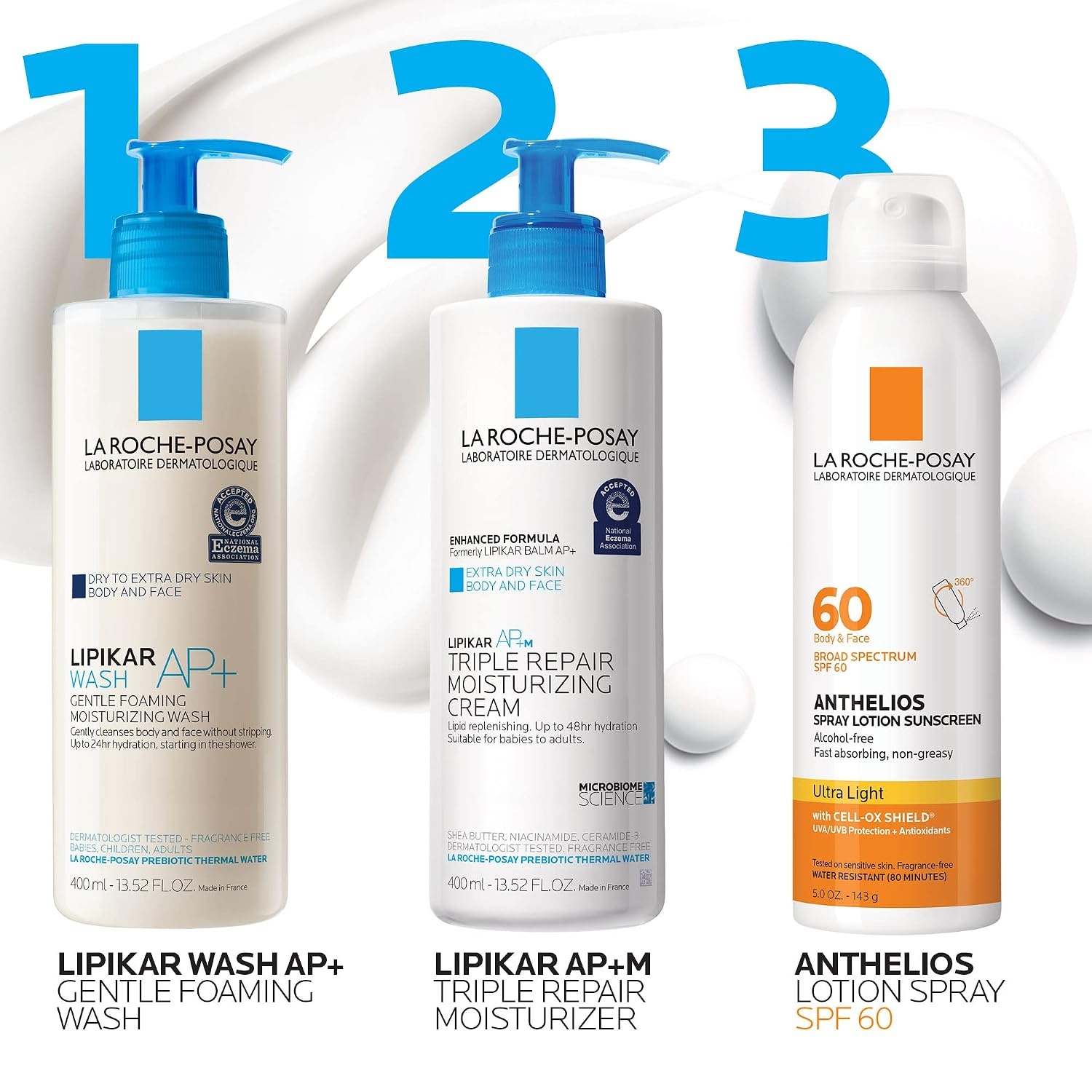 image:imageLa RochePosay Anthelios UltraLight Sunscreen Spray Lotion SPF 60 Spray Sunscreen For Face amp Body Broad Spectrum SPF Antioxidants Oil Free Alcohol Free Water Resistant 80 Min 5 Fl Oz