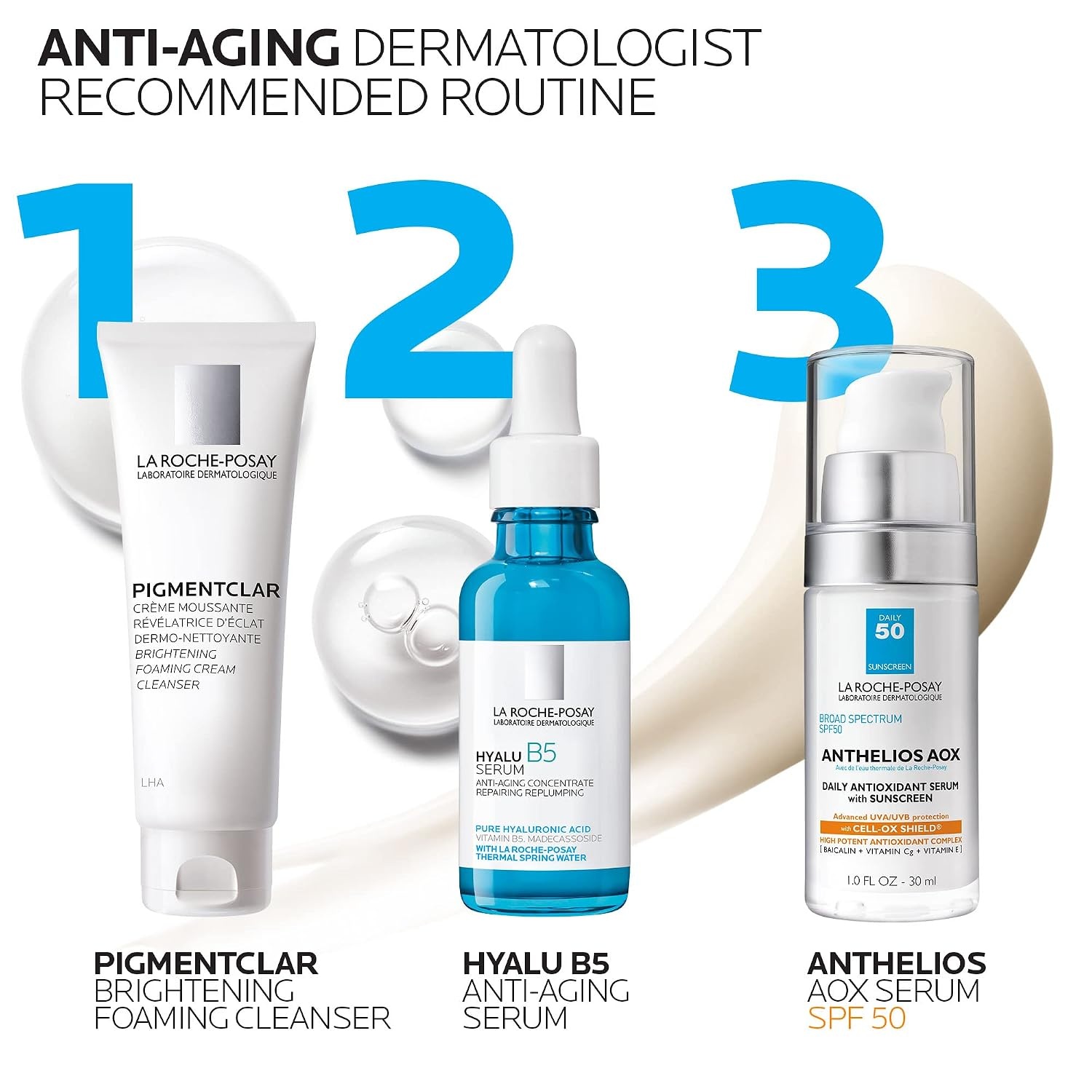 image:imageLa RochePosay Anthelios AOX Antioxidant Serum with Sunscreen SPF 50 1oz