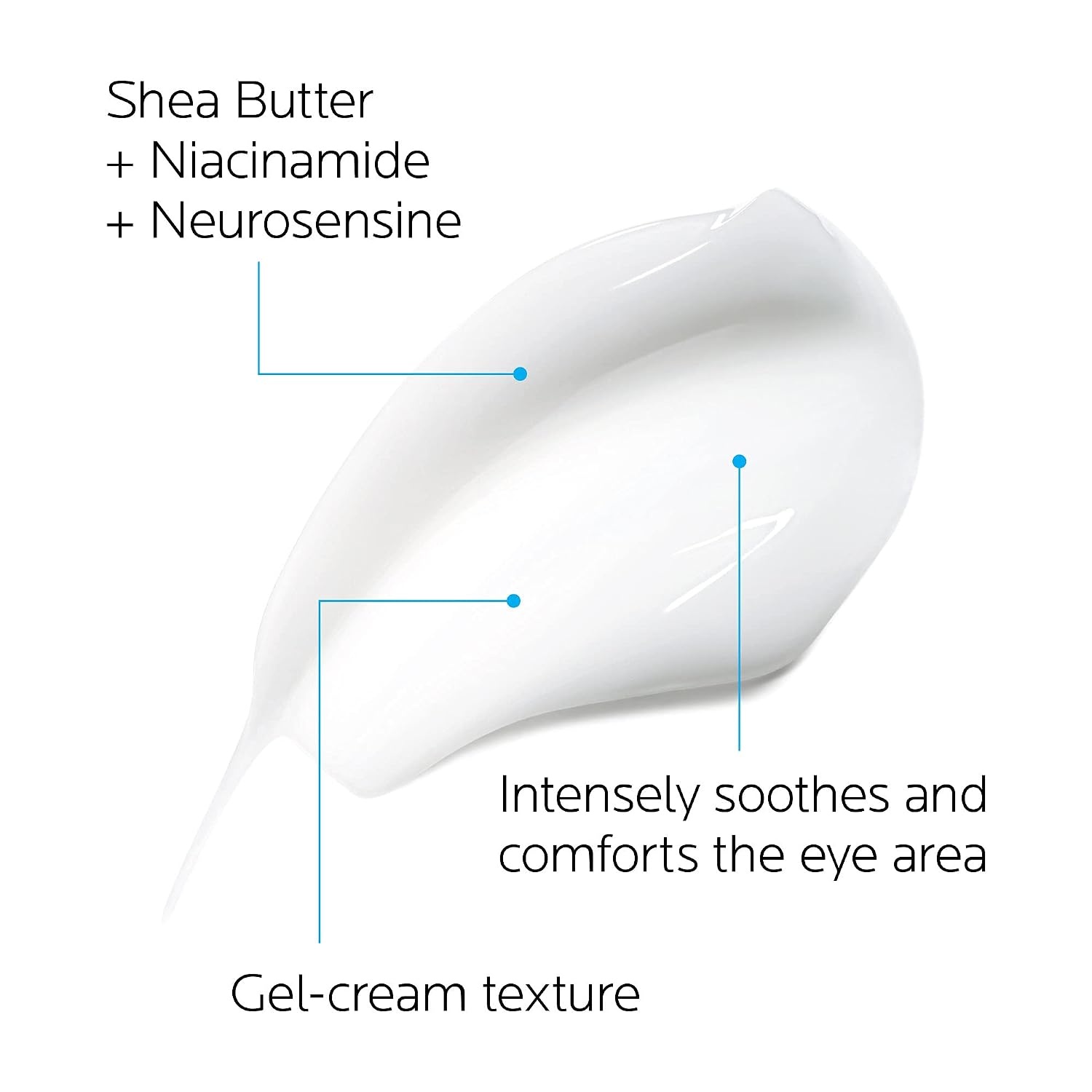 image:imageLa RochePosay Toleriane Dermallergo Eye Cream for Sensitive Skin 068oz