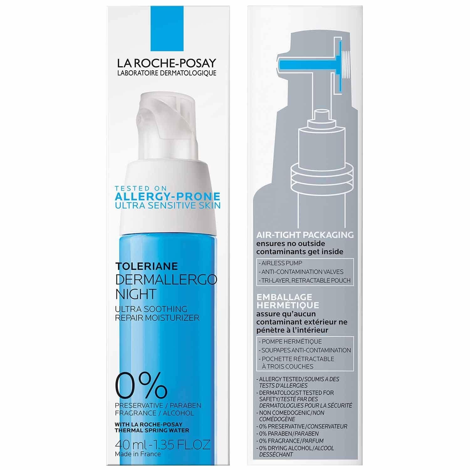 image:imageLa RochePosay Toleriane Dermallergo Night Cream with Vitamin E 135oz