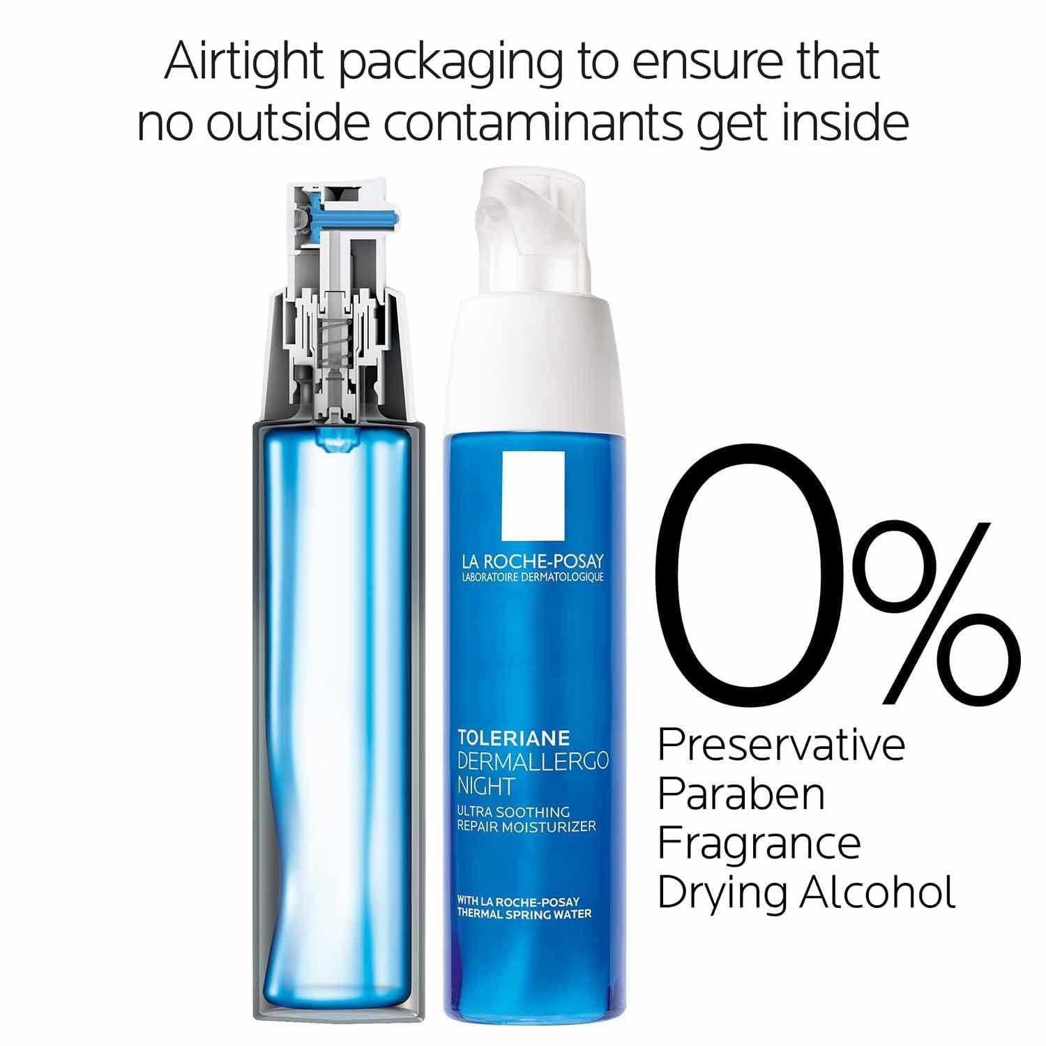 image:imageLa RochePosay Toleriane Dermallergo Night Cream with Vitamin E 135oz