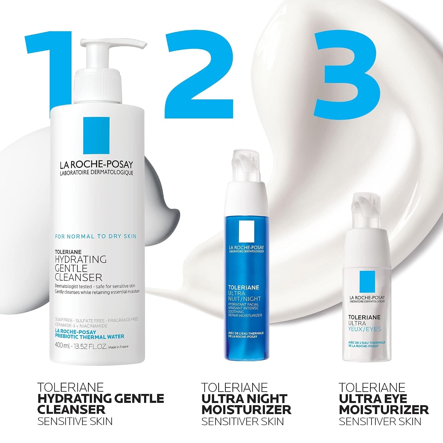 image:imageLa RochePosay Toleriane Dermallergo Night Cream with Vitamin E 135oz