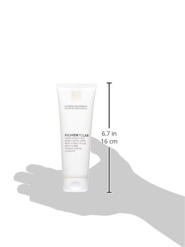 image:imageLa RochePosay Pigmentclar Brightening Face Cleanser Exfoliating Face Wash with LHAs Dark Spot Remover and Skin Tone Brightening Fragrance Free Foaming Cream Cleanser