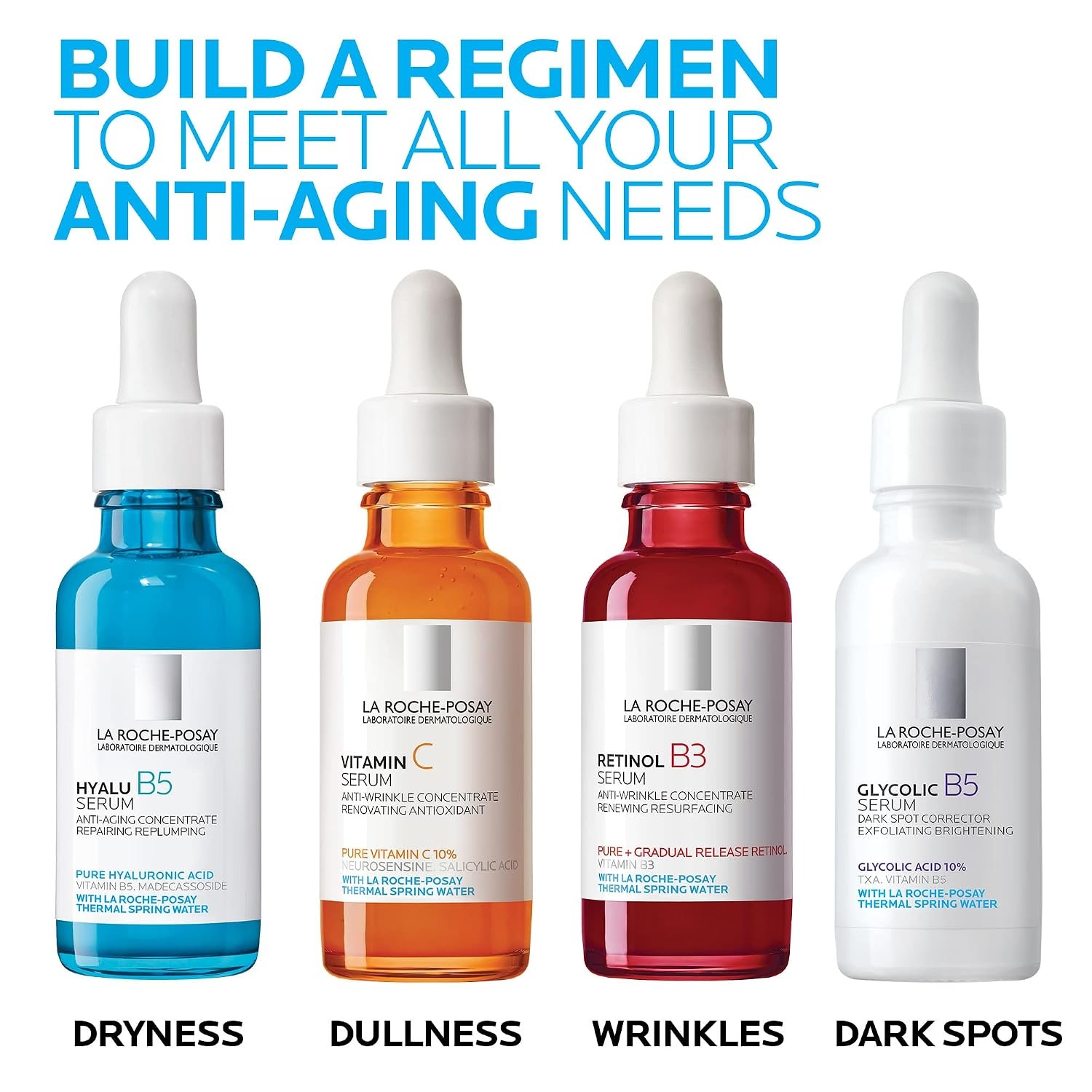 image:imageLa RochePosay Pigmentclar Brightening Face Cleanser Exfoliating Face Wash with LHAs Dark Spot Remover and Skin Tone Brightening Fragrance Free Foaming Cream Cleanser