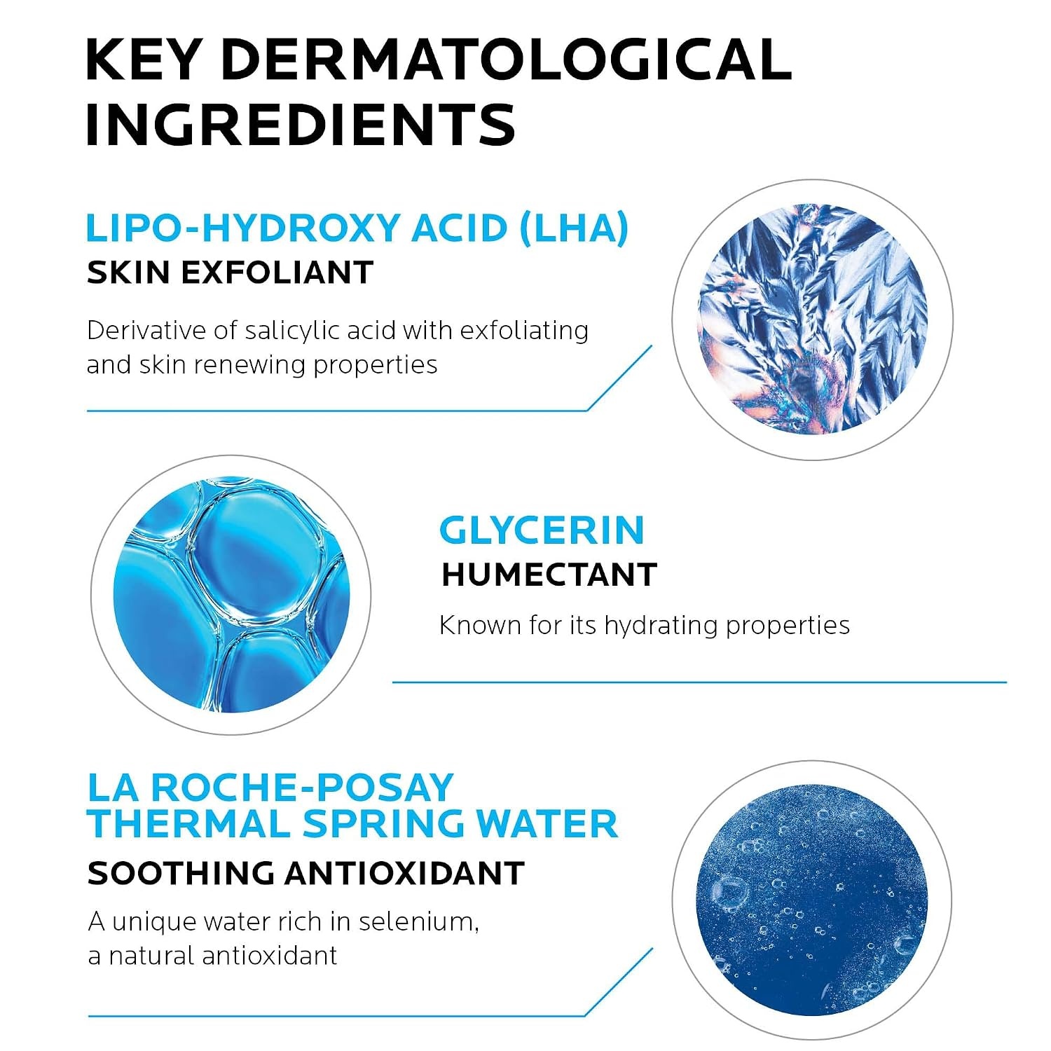 image:imageLa RochePosay Pigmentclar Brightening Face Cleanser Exfoliating Face Wash with LHAs Dark Spot Remover and Skin Tone Brightening Fragrance Free Foaming Cream Cleanser