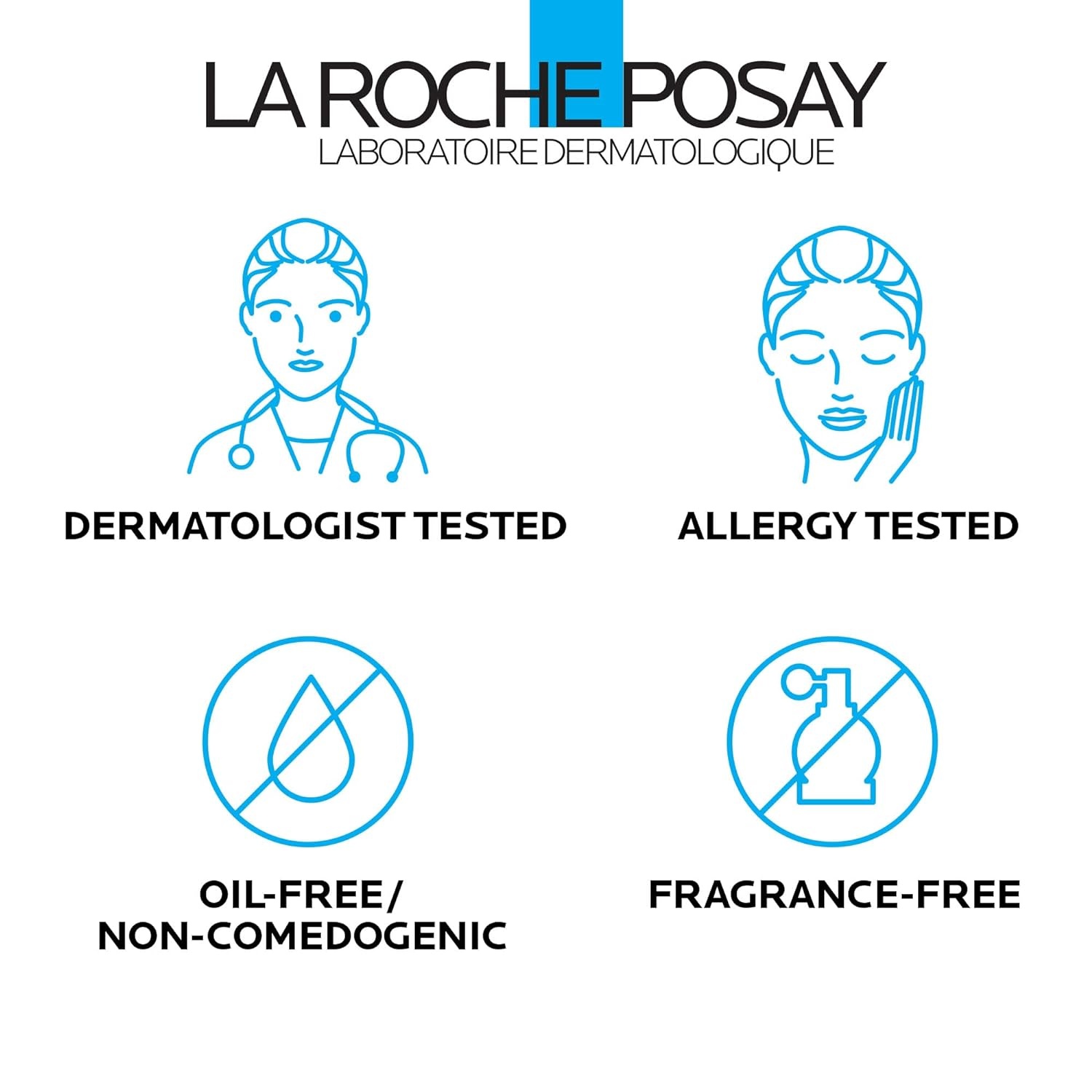 image:imageLa RochePosay Pigmentclar Brightening Face Cleanser Exfoliating Face Wash with LHAs Dark Spot Remover and Skin Tone Brightening Fragrance Free Foaming Cream Cleanser