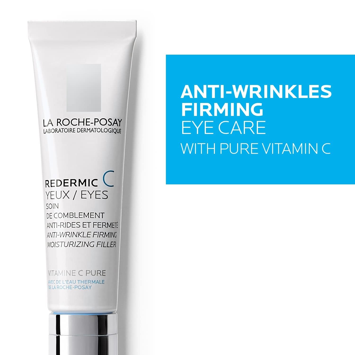 image:imageLa RochePosay Redermic C Vitamin C Eye Cream with Hyaluronic Acid 05oz