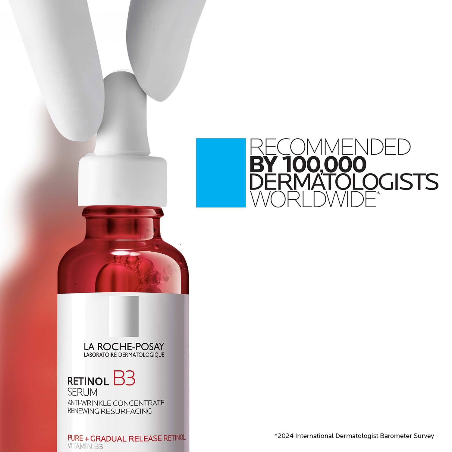image:imageLa RochePosay Retinol Face Serum with Niacinamide amp Hyaluronic Acid 1oz