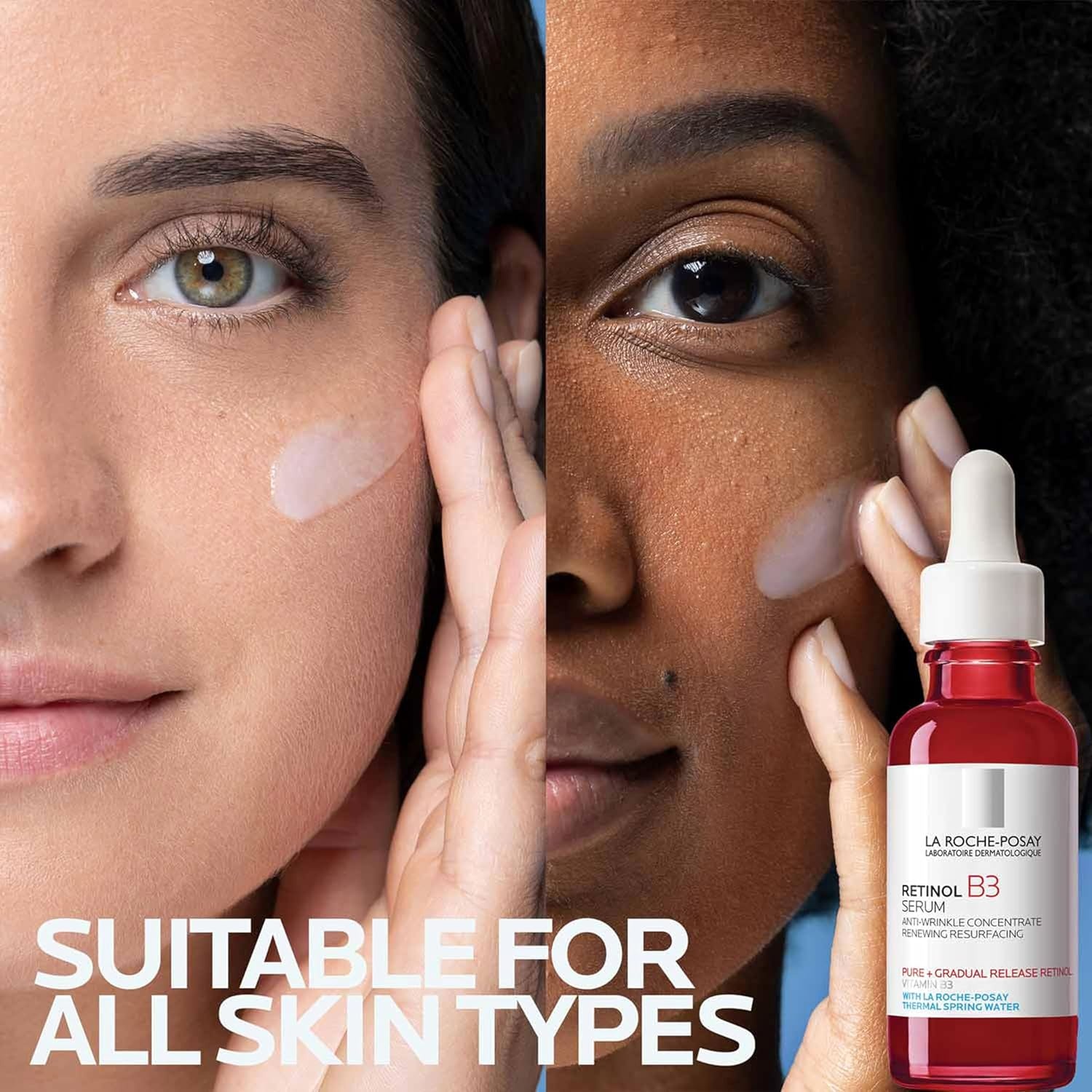 image:imageLa RochePosay Retinol Face Serum with Niacinamide amp Hyaluronic Acid 1oz