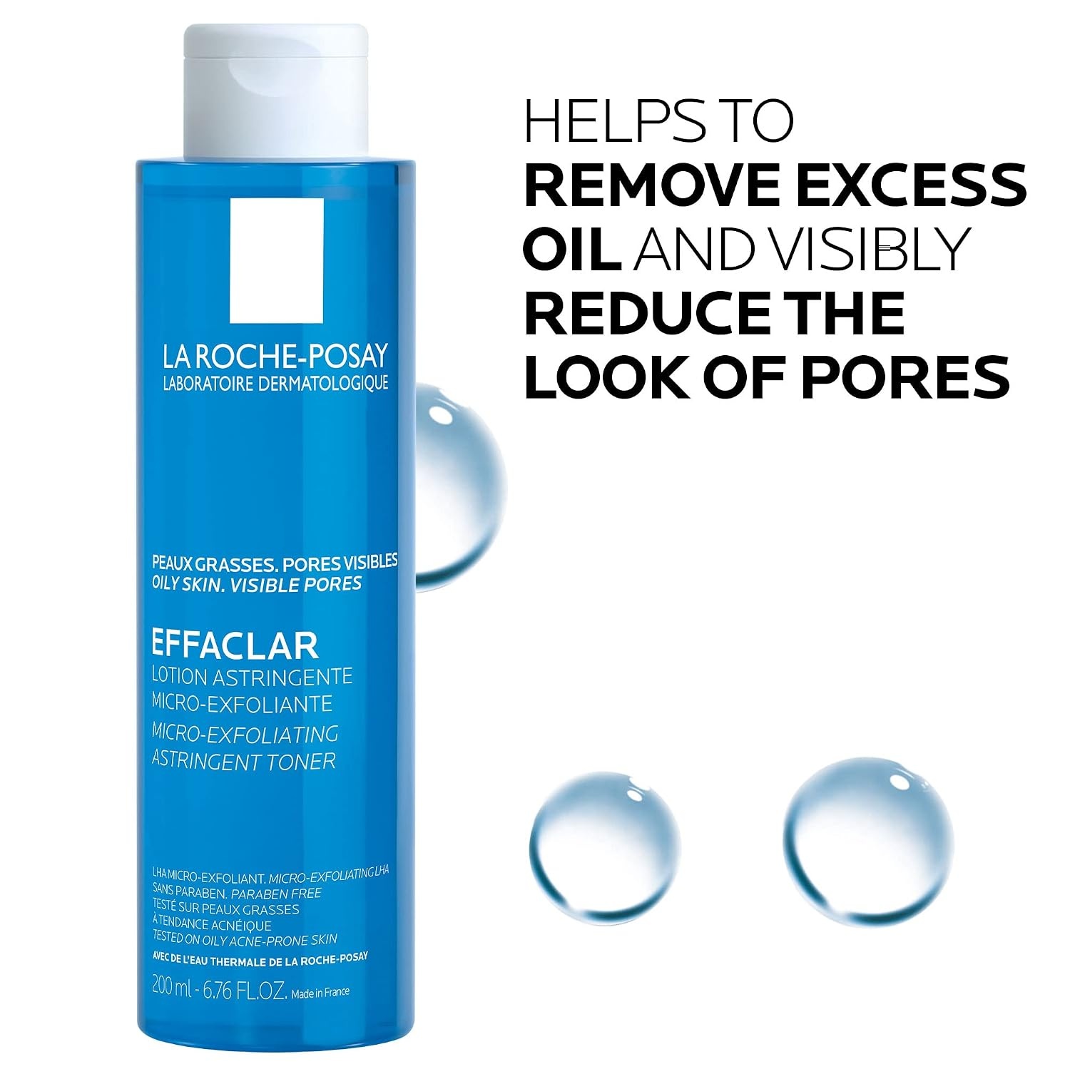 image:imageLa RochePosay Effaclar Astringent Face Toner for Oily Skin 676oz