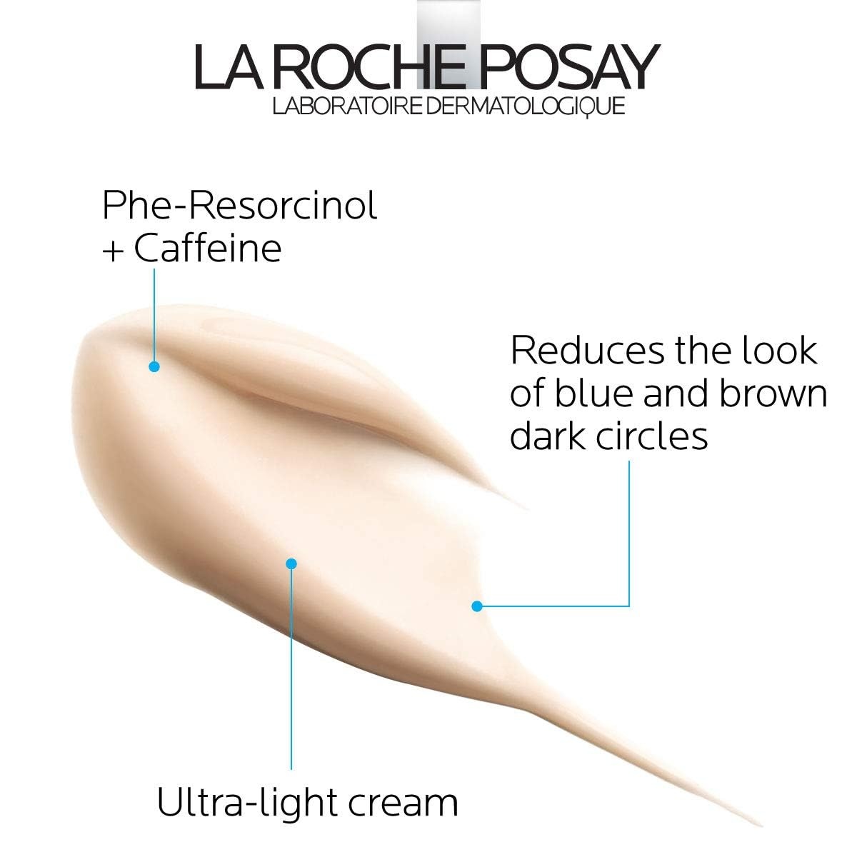 image:imageLa RochePosay Pigmentclar Eye Cream with Caffeine for Dark Circles 05oz