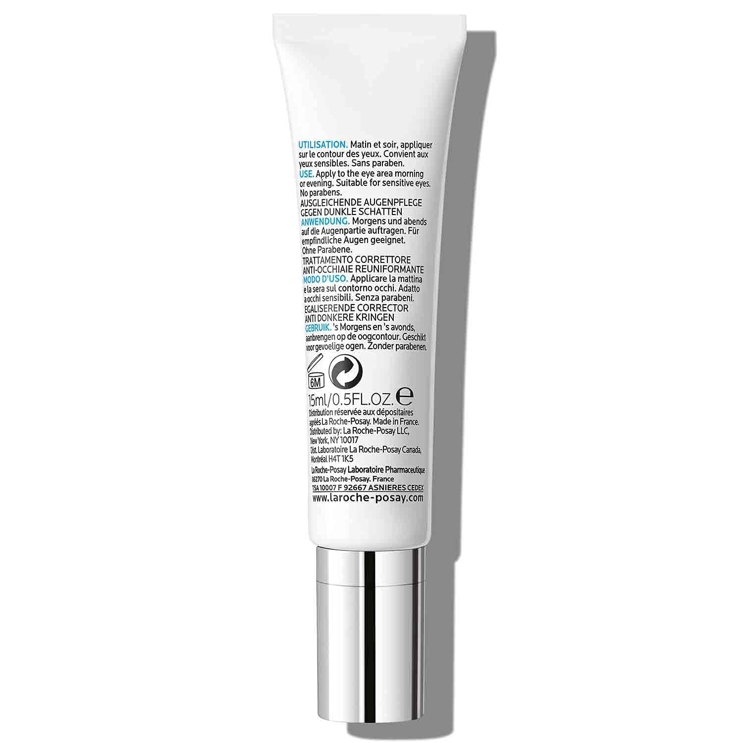 image:imageLa RochePosay Pigmentclar Eye Cream with Caffeine for Dark Circles 05oz