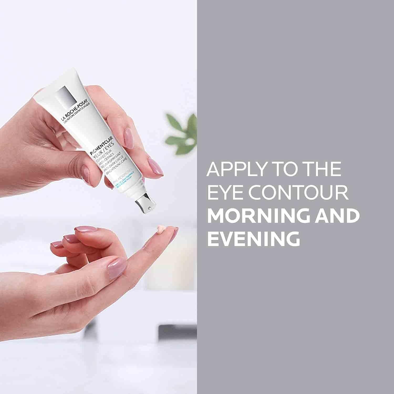 image:imageLa RochePosay Pigmentclar Eye Cream with Caffeine for Dark Circles 05oz