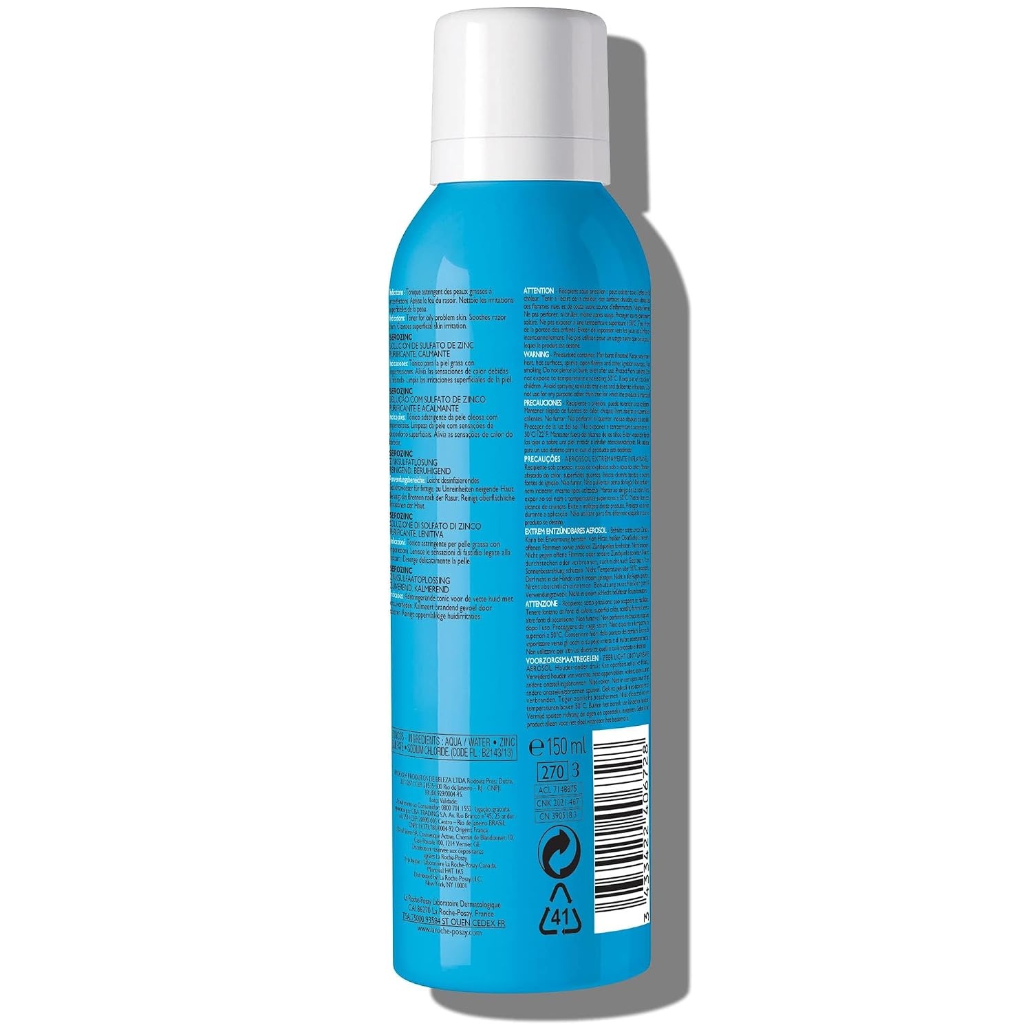 image:imageLa RochePosay Serozinc Zinc Face Toner for Oily Skin Face Spray 5oz