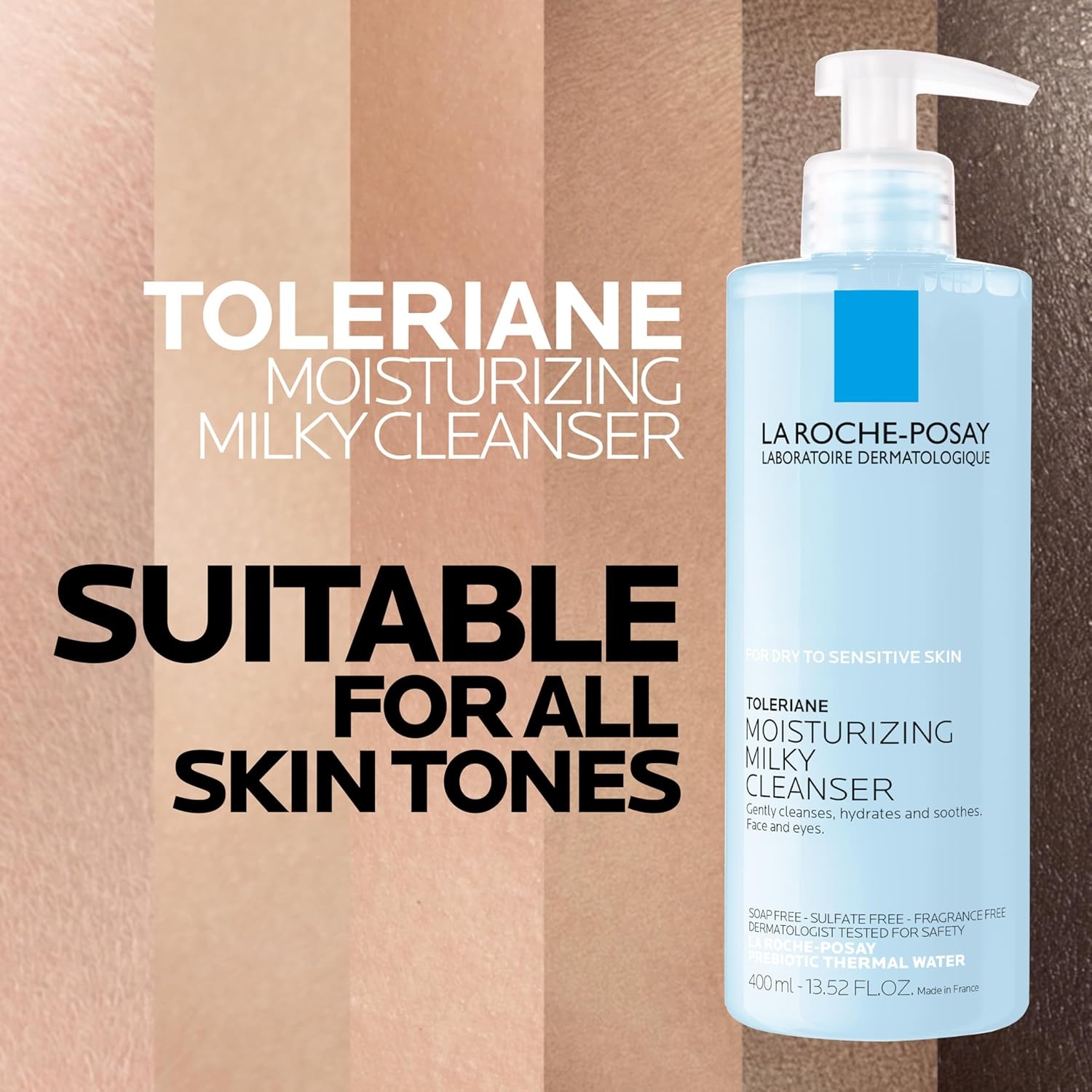 image:imageLa RochePosay Toleriane Moisturizing Milky Cleanser with Glycerin 135oz