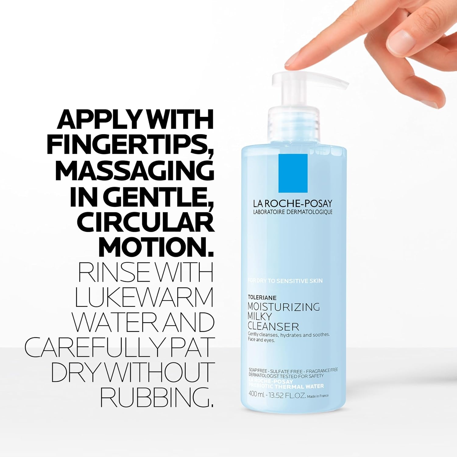 image:imageLa RochePosay Toleriane Moisturizing Milky Cleanser with Glycerin 135oz