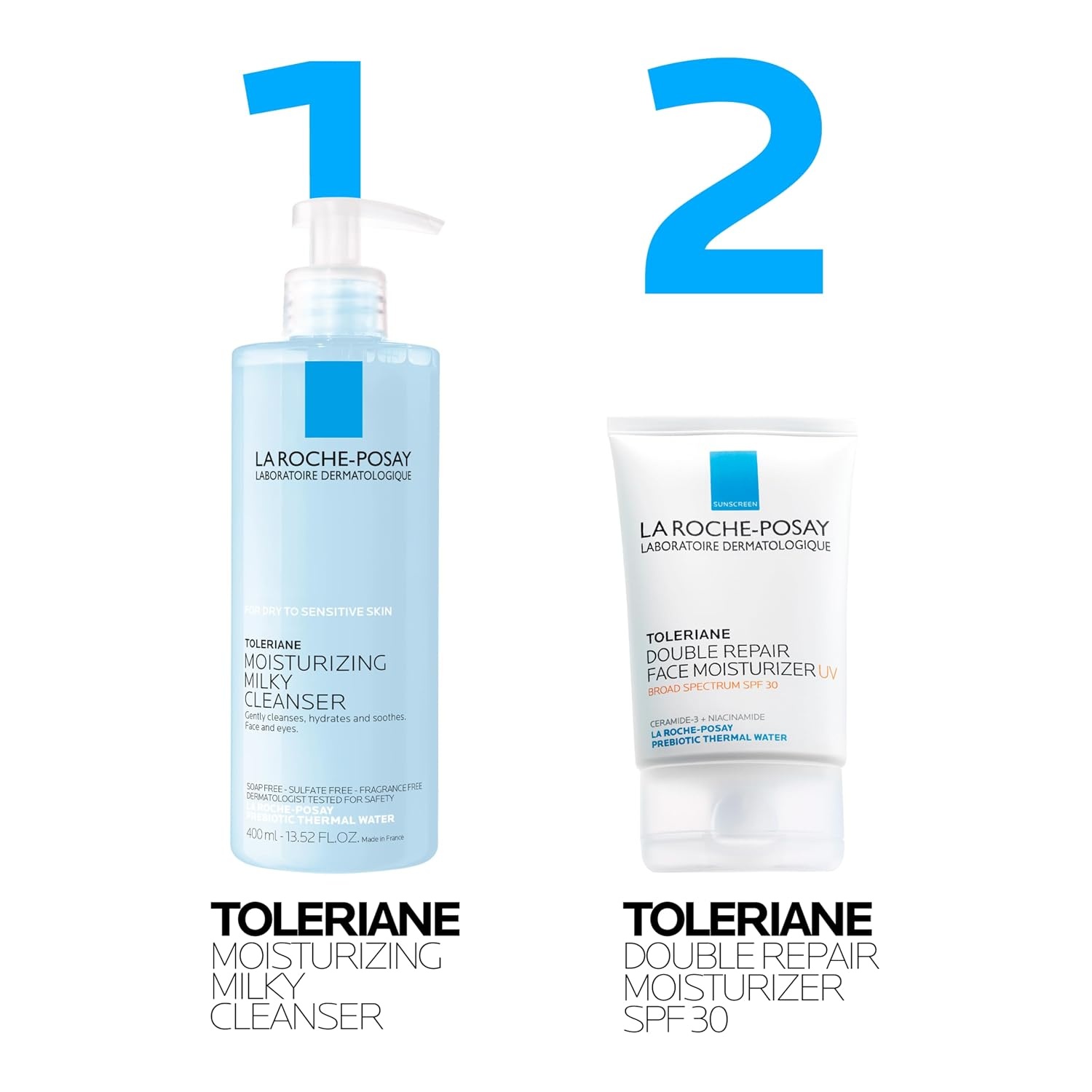 image:imageLa RochePosay Toleriane Moisturizing Milky Cleanser with Glycerin 135oz