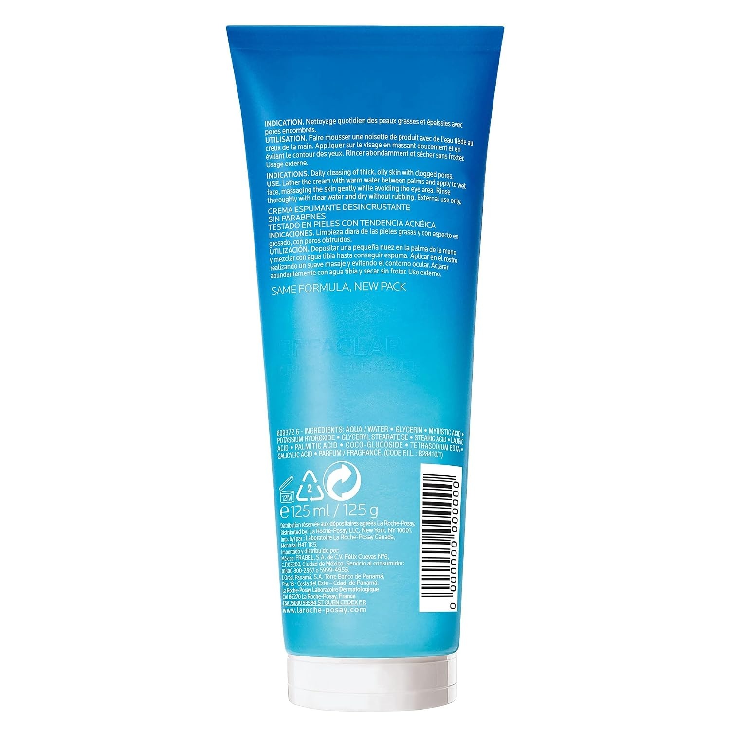 image:imageLa RochePosay Effaclar Foaming Facial Cleanser for Oily Skin 1352oz