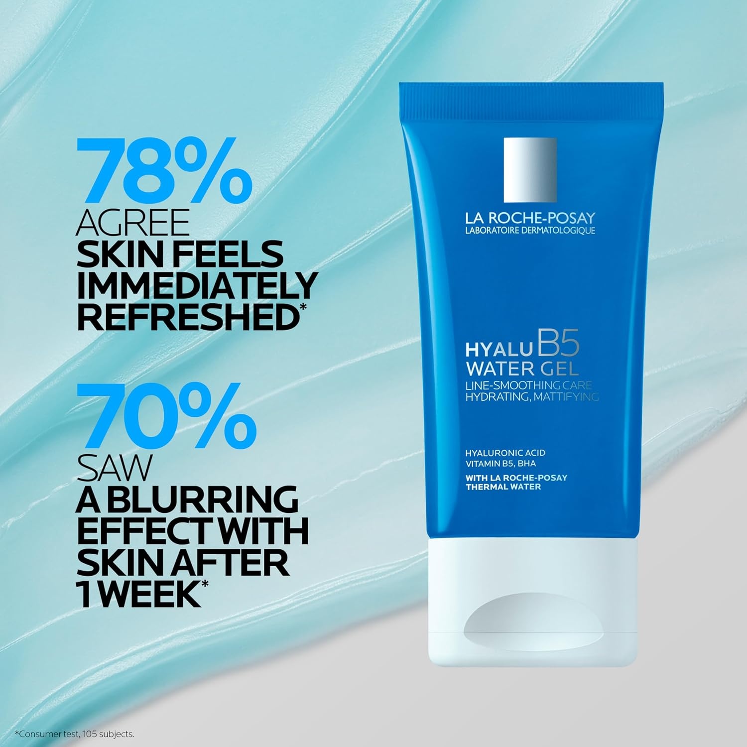 image:imageLa RochePosay Hyalu B5 Water Gel Face Moisturizer 135oz