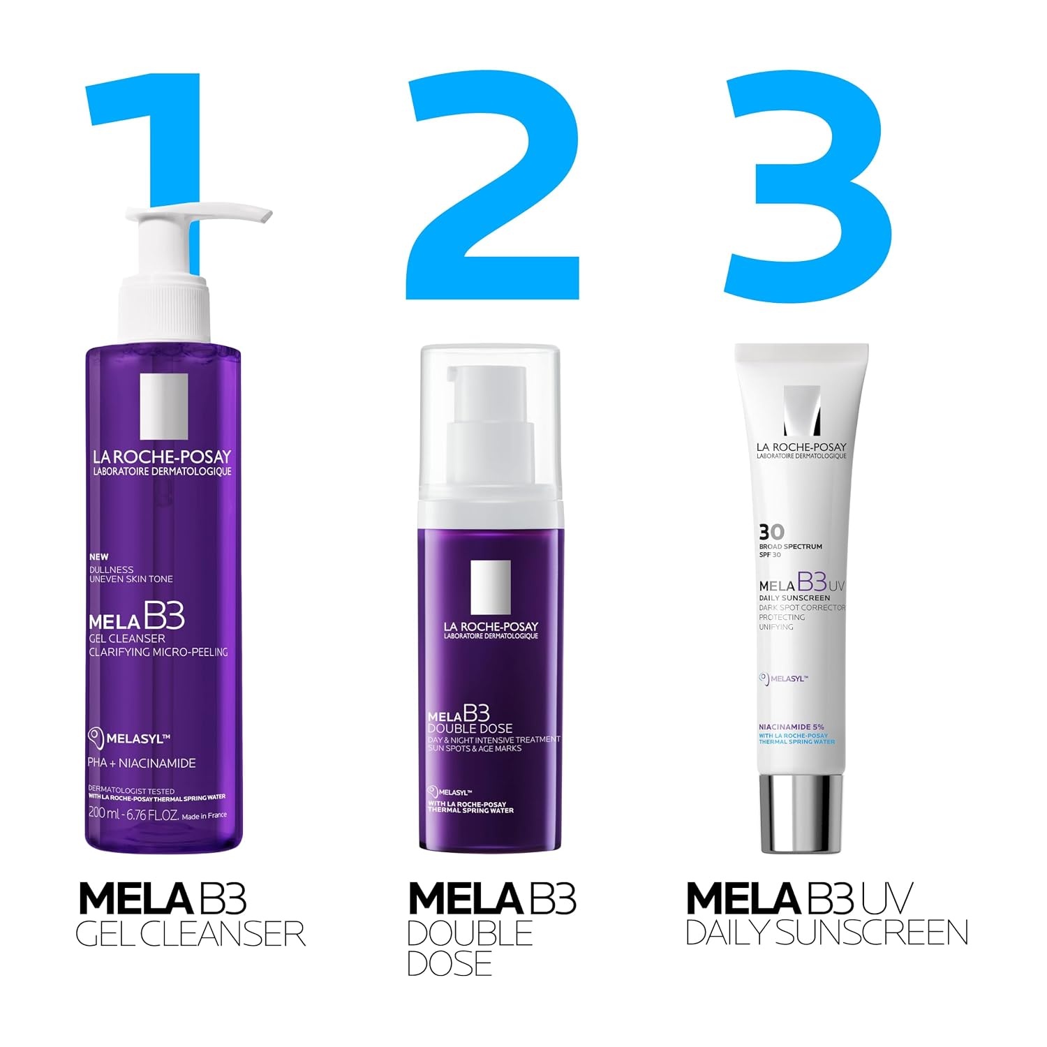 image:imageLa RochePosay Mela B3 Double Dose Dark Spot AntiAging Treatment 135oz